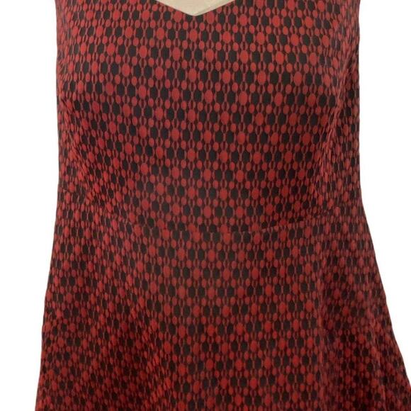 Eloquii Red Black Geometric Career Work Dress 18 - Picture 3 of 7